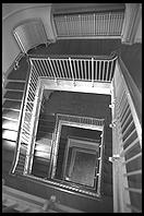 Staircase.  Ellis Island.