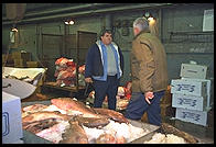 Fulton Fish Market.  Manhattan 1994 (pre burning).