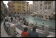 Fontana di Trevi (Trevi Fountain), completed in 1762 designed by Nicola Salvi