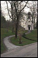 Church at Linderhof. Where Bavaria's King Ludwig II lived.