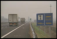 On the Autostrada, you are never far from a sign offering Fiat service, which is perhaps just as well if you happen to own one of these vehicles.