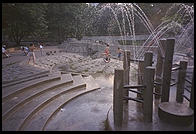 Fountain.  Central Park.  Manhattan 1995.