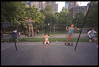 wing.  Central Park.  Manhattan 1995.