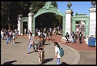 Entrance to University of California, Berkeley campus.
