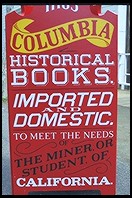 Bookstore.  Columbia State Historic Park.  Highway 49.  California