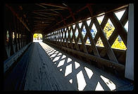 Covered bridge in Woodstock, Vermont