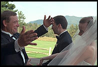 Harry and Katerina's wedding. Lake Placid. September 4, 1999.