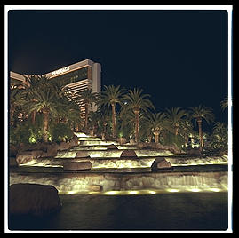 Mirage Hotel. The Strip. Las Vegas, Nevada.