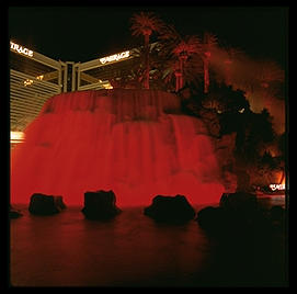 Volcano. Mirage Hotel. The Strip. Las Vegas, Nevada.
