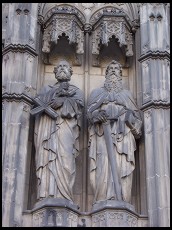 Digital photo titled cathedral-facade-detail