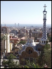 Digital photo titled parc-guell-tower