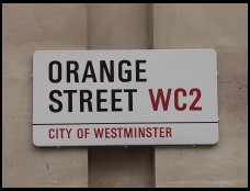 Digital photo titled orange-street-sign