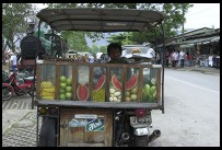 Digital photo titled kanchanaburi-fruit-seller