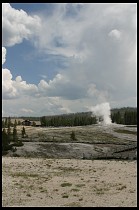 Digital photo titled old-faithful-erupting-1